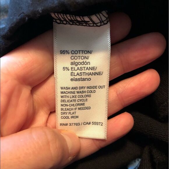 Rafaella weekend black lounge pants. Size xsp - Picture 4 of 11